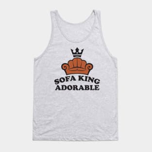 Sofa King Adorable Tank Top